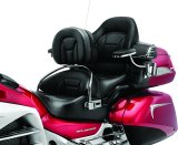 Kuryakyn Revolution Driver Backrests 8930 Backrest, Driver, Adjustable/Quick Release, Steel, Chrome, Pad, for use on Honda®, Kit thumbnail 4