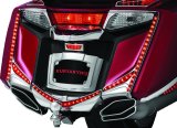 Kuryakyn LED Vertical Rear Light Strips 3237 Accent Lights, Strips, Red Bulb, Chrome Housing, for use on Honda®, Kit thumbnail 4