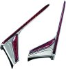 Kuryakyn LED Vertical Rear Light Strips 3237 Accent Lights, Strips, Red Bulb, Chrome Housing, for use on Honda®, Kit thumbnail 6
