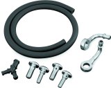 Kuryakyn Bluegrass Breather Kits 9932 Overflow Tank, Breather, 20cc Capacity, Round, Steel, Chrome, Harley-Davidson®, Kit thumbnail 3