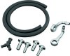Kuryakyn Bluegrass Breather Kits 9932 Overflow Tank, Breather, 20cc Capacity, Round, Steel, Chrome, Harley-Davidson®, Kit thumbnail 6
