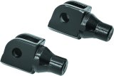 Kuryakyn Tapered Peg Adapters 8868 Foot Mounts, Adapter, Gloss Black, Honda®, Can-Am, Suzuki, Triumph, Pair thumbnail 3