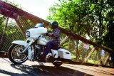Kuryakyn Precision Upper Frame Covers 6419 Exterior Trim Accent, Cover, Aluminum, Chrome, Bolt-On, Harley-Davidson®, Each thumbnail 5