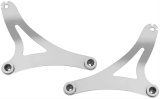 Kuryakyn Fixed Backrest Mounts 7094 Mount, Fixed, Steel, Chrome, Harley-Davidson®, Pair thumbnail 1