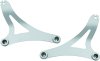 Kuryakyn Fixed Backrest Mounts 7094 Mount, Fixed, Steel, Chrome, Harley-Davidson®, Pair thumbnail 7