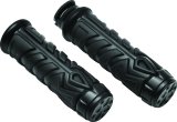 Kuryakyn Spear Grips 5634 Grips, Spear, Aluminum, Satin Black, 1 in. Bar, Indian, Pair thumbnail 2