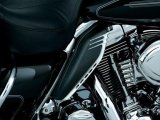 Kuryakyn AirMaster Mid-Frame Air Deflector Accents 8674 Trim Accents, Accents, Steel, Chrome, Harley-Davidson®, Pair thumbnail 2