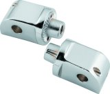 Kuryakyn Splined Peg Adapters 8826 Foot Adapters, Splined, Steel, Chrome, Kawasaki, Yamaha, Pair thumbnail 2