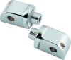 Kuryakyn Splined Peg Adapters 8826 Foot Adapters, Splined, Steel, Chrome, Kawasaki, Yamaha, Pair thumbnail 4