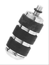 Kuryakyn ISO Shift Pegs 8004 Foot Control, Peg, ISO, Steel, Chrome Plated, Each thumbnail 2