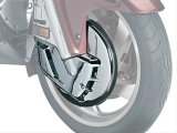 Kuryakyn Rotor Covers 7450 Covers, Front, Plastic, Chrome, Pair thumbnail 1
