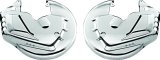 Kuryakyn Rotor Covers 7450 Covers, Front, Plastic, Chrome, Pair thumbnail 2