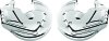 Kuryakyn Rotor Covers 7450 Covers, Front, Plastic, Chrome, Pair thumbnail 6