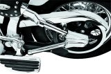 Kuryakyn Swingarm Covers 8108 Covers, Steel, Chrome, Harley-Davidson®, Kit thumbnail 5