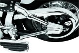 Kuryakyn Swingarm Covers 8108 Covers, Steel, Chrome, Harley-Davidson®, Kit thumbnail 6