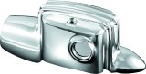 Kuryakyn Master Cylinder Covers 8653 Cover, Rear, Screw On, Steel, Chrome, Harley-Davidson®, Each thumbnail 3