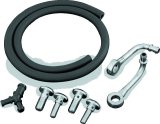 Kuryakyn Bluegrass Breather Kits 9930 Overflow Tank, Breather, 20cc Capacity, Round, Steel, Chrome, Harley-Davidson®, Kit thumbnail 2