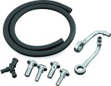 Kuryakyn Bluegrass Breather Kits 9930 Overflow Tank, Breather, 20cc Capacity, Round, Steel, Chrome, Harley-Davidson®, Kit thumbnail 3