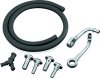 Kuryakyn Bluegrass Breather Kits 9930 Overflow Tank, Breather, 20cc Capacity, Round, Steel, Chrome, Harley-Davidson®, Kit thumbnail 6