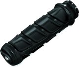 Kuryakyn Kinetic Grips 6351 Grips, Kinetic, Aluminum, Black Powdercoated, Twist Throttle Compatible, 1 in. Bar Diameter, Harley-Davidson® thumbnail 3