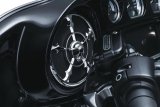Kuryakyn Speaker Grilles 7373 Grilles, Zombie Style, Plastic, Chrome, Harley-Davidson®, Pair thumbnail 1