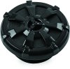 Kuryakyn Alley Cat Vented Gas Caps 7384 Fuel Tank Cap, Cat, Vented, Aluminum, Black Powdercoated, Harley-Davidson®, Each thumbnail 7