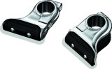 Kuryakyn Toe Rest Cruise Pegs 7615 Foot Control, Peg, Steel, Chrome Plated, Pair thumbnail 2