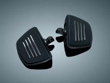 Kuryakyn Premium Mini Boards 7578 Floorboards, Boards, Steel, Black, Driver Location, Harley-Davidson®, Pair thumbnail 1