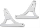 Kuryakyn Fixed Backrest Mounts 7097 Mount, Fixed, Steel, Chrome, Harley-Davidson®, Pair thumbnail 1