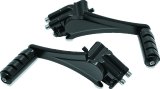 Kuryakyn Adjustable Passenger Peg Mounts 7059 ADJ PASS PEGS SM ISO BLK thumbnail 2