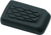 Kuryakyn Hex Brake Pedal Pads 5917 Foot Controls, Hex, Pedal, Aluminum, Satin Black, Harley-Davidson®, Each thumbnail 5