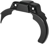 Kuryakyn Precision Transmission Shrouds 6457 Case Cover, Shroud, Aluminum, Gloss Black, Harley-Davidson®, Each thumbnail 1