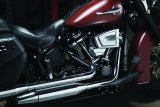 Kuryakyn Precision Oil Line Covers 6461 Exterior Trim Accent, Cooler, Aluminum, Black, Harley-Davidson®, Each thumbnail 6
