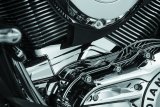 Kuryakyn Cylinder Base Covers 5737 Cover, Aluminum, Chrome, Indian, Kit thumbnail 5