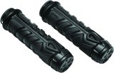 Kuryakyn Spear Grips 5753 Grips, Spear, Aluminum, Satin Black, 1 in. Bar, Indian, Pair thumbnail 3