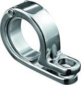 Kuryakyn P-Clamps 4014 Motorcycle P-Clamp, Stainless Steel, Chrome Finish, 39mm - 41mm, Each thumbnail 3