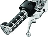 Kuryakyn Premium ISO Grips 6228 Grips, Aluminum, Chrome, 125 mm. Length, 1 in. Bars, Pair thumbnail 5