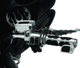 Kuryakyn Contoured ISO Throttle Bosses 6299 Bosses, Aluminum, Chrome, Each thumbnail 4