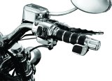Kuryakyn Contoured ISO Throttle Bosses 6299 Bosses, Aluminum, Chrome, Each thumbnail 5