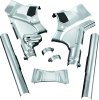 Kuryakyn Deluxe Neck Covers 7832 Cover, Steel Chrome, Harley-Davidson®, Kit thumbnail 6