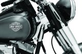 Kuryakyn Neck Covers 7833 Cover, Steel, Chrome, Harley-Davidson®, Kit thumbnail 2