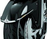 Kuryakyn Fender Tips 7321 Tips, Chrome, Plastic, Each thumbnail 2