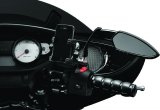 Kuryakyn ISO Grips 6340 Grips, ISO, Aluminum, Black, Twist Throttle Compatible, 1 in. Bar Diameter, for use on Honda®, Suzuki, Pair thumbnail 2