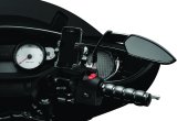 Kuryakyn ISO Grips 6340 Grips, ISO, Aluminum, Black, Twist Throttle Compatible, 1 in. Bar Diameter, for use on Honda®, Suzuki, Pair thumbnail 3