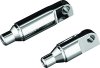 Kuryakyn Male Mount Foot Peg Extensions 8064 Mounts, Extensions, 2 1/2 in., Chrome, Pair thumbnail 6