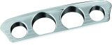 Kuryakyn Tri-Line Gauge Trim 7284 Exterior Accent, Trim, One-Piece Design, Plastic with Chrome-Look Finish, Each thumbnail 3