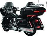 Kuryakyn Tri-Line Gauge Trim 7284 Exterior Accent, Trim, One-Piece Design, Plastic with Chrome-Look Finish, Each thumbnail 4