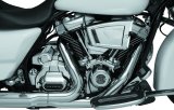Kuryakyn Precision Transmission Shrouds 6412 Case Cover, Shroud, Aluminum, Chrome, Harley-Davidson®, Each thumbnail 7
