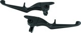 Kuryakyn Trigger Levers 1819 Lever, Brake and Clutch, Trigger, Aluminum, Black, Harley-Davidson®, Pair thumbnail 3