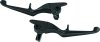 Kuryakyn Trigger Levers 1819 Lever, Brake and Clutch, Trigger, Aluminum, Black, Harley-Davidson®, Pair thumbnail 4